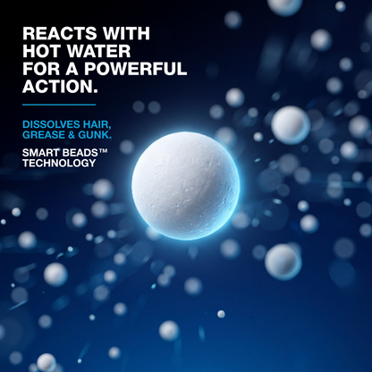 ZYNOR Smart Beads technology reacts with hot water